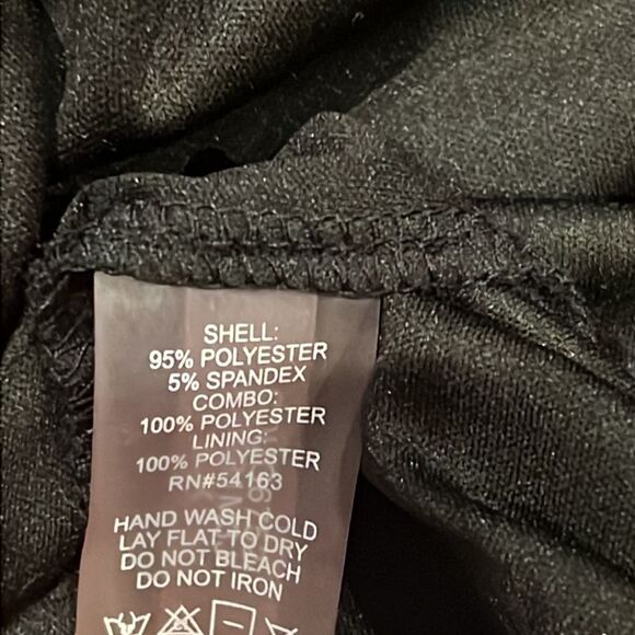 Calvin klein One Shoulder Single Sleeve Sexy Sequin Trim Floor Length Dress Gown - Picture 11 of 11